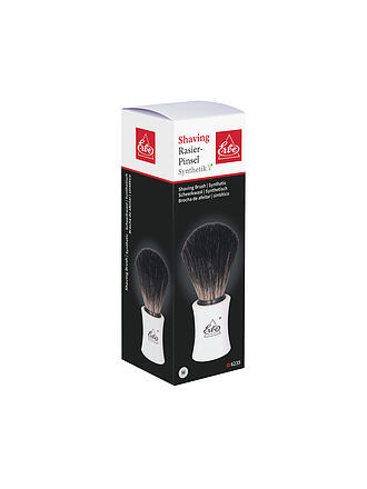 ERBE | Pennello da barba, sintetico, bianco, taglia M