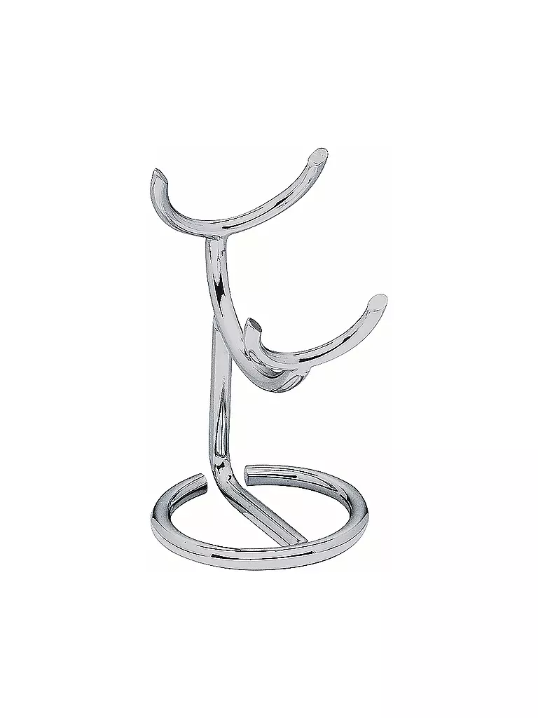 ERBE | Supporto in metallo per pennello da barba (argento) | Argento