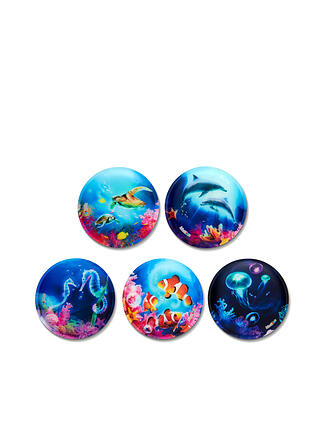 ERGOBAG | Nome del prodotto: Set di Klettie 5 pz. Mondo sottomarino luminoso