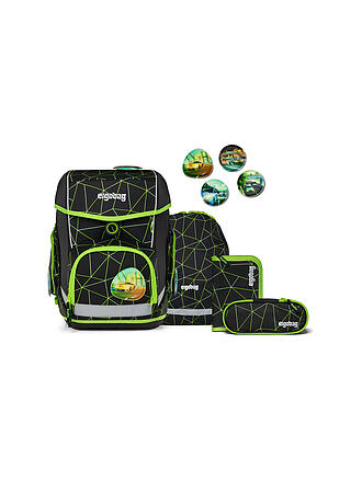 ERGOBAG | Set di zaini scolastici da 5 pezzi CUBO CyBär Race