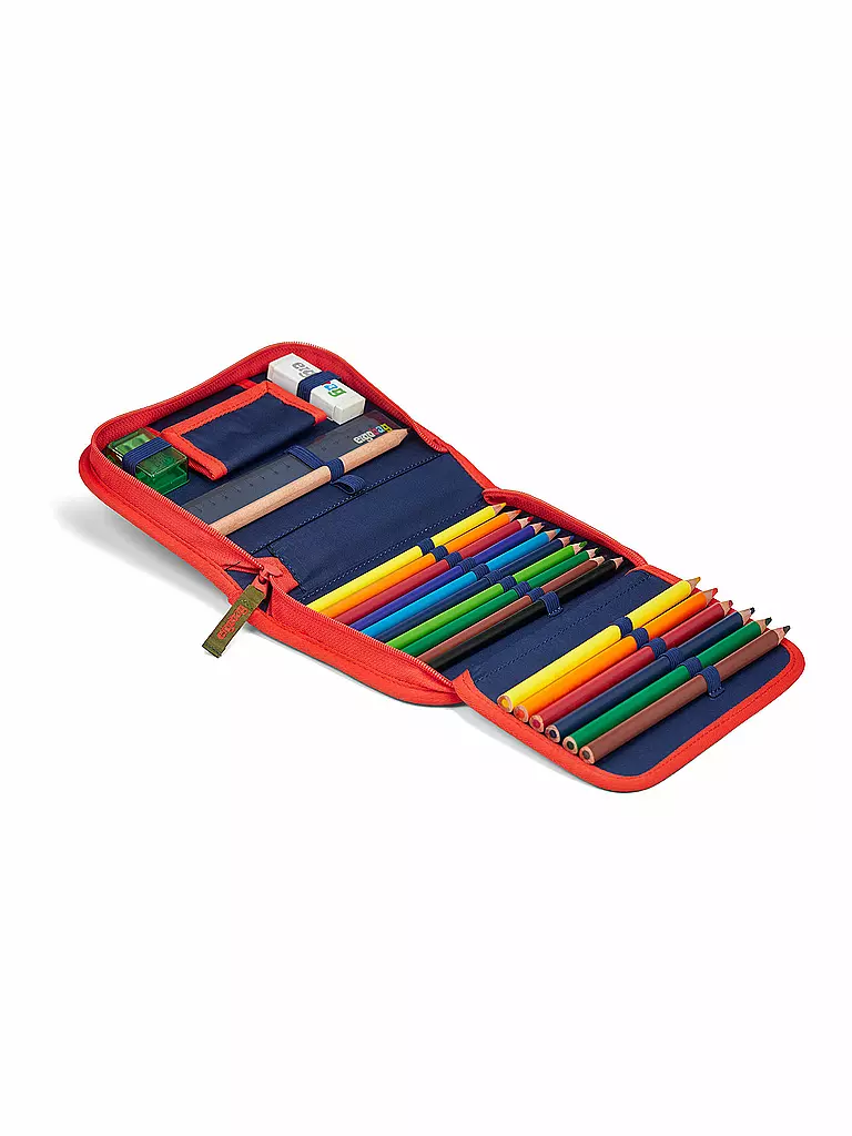 ERGOBAG | Astuccio portapenne - Schlamperbox Lumi FeuerspeiBär | Oliva