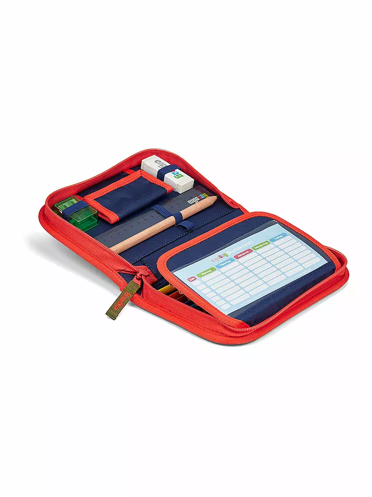 ERGOBAG | Astuccio portapenne - Schlamperbox Lumi FeuerspeiBär | Oliva