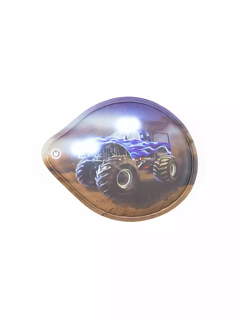 ERGOBAG | Blinkie-Klettie "Monstertruck" | Multicolore