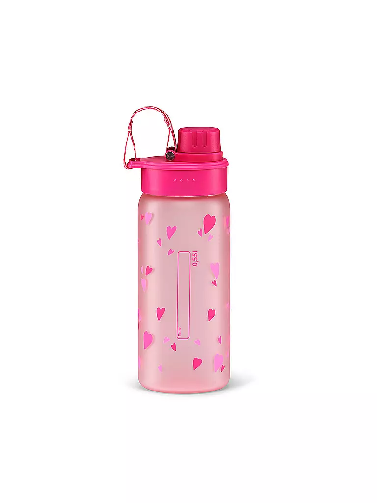 ERGOBAG | Borraccia 0,5L Cuori | Fucsia