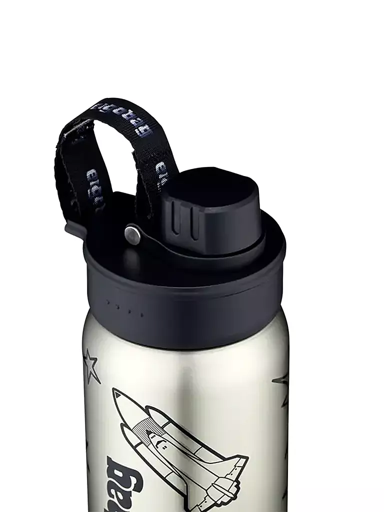 ERGOBAG | Borraccia in acciaio inox 0,5L Black | Nero