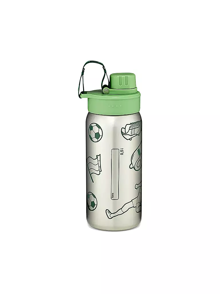 ERGOBAG | Borraccia in acciaio inox 0,5L Verde | Verde