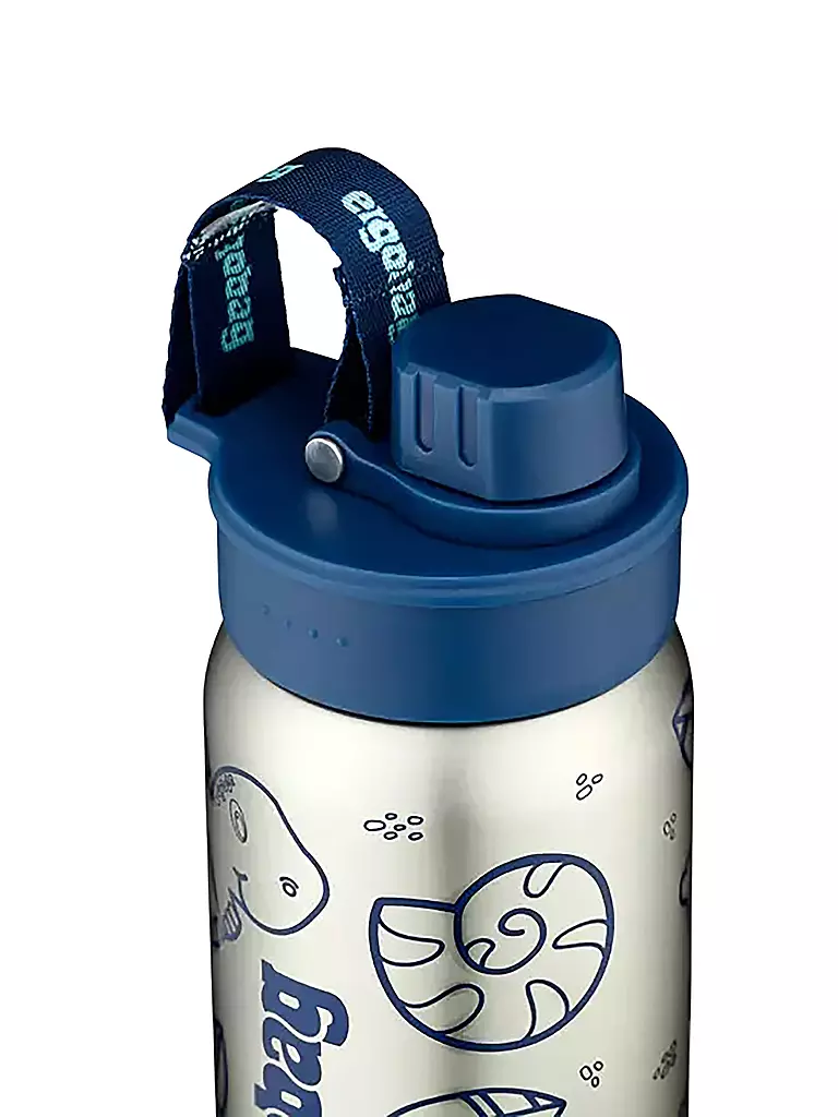 ERGOBAG | Borraccia in acciaio inox blu | Blu scuro