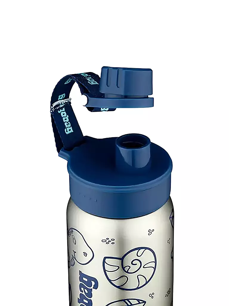 ERGOBAG | Borraccia in acciaio inox blu | Blu scuro