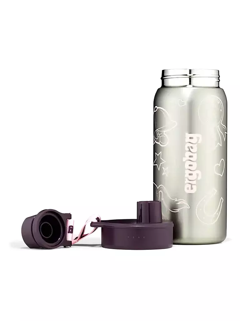 ERGOBAG | Borraccia in acciaio inox lilla |