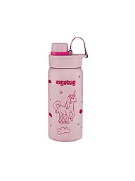 ERGOBAG | Borraccia in acciaio inox Farfalla | Rosa