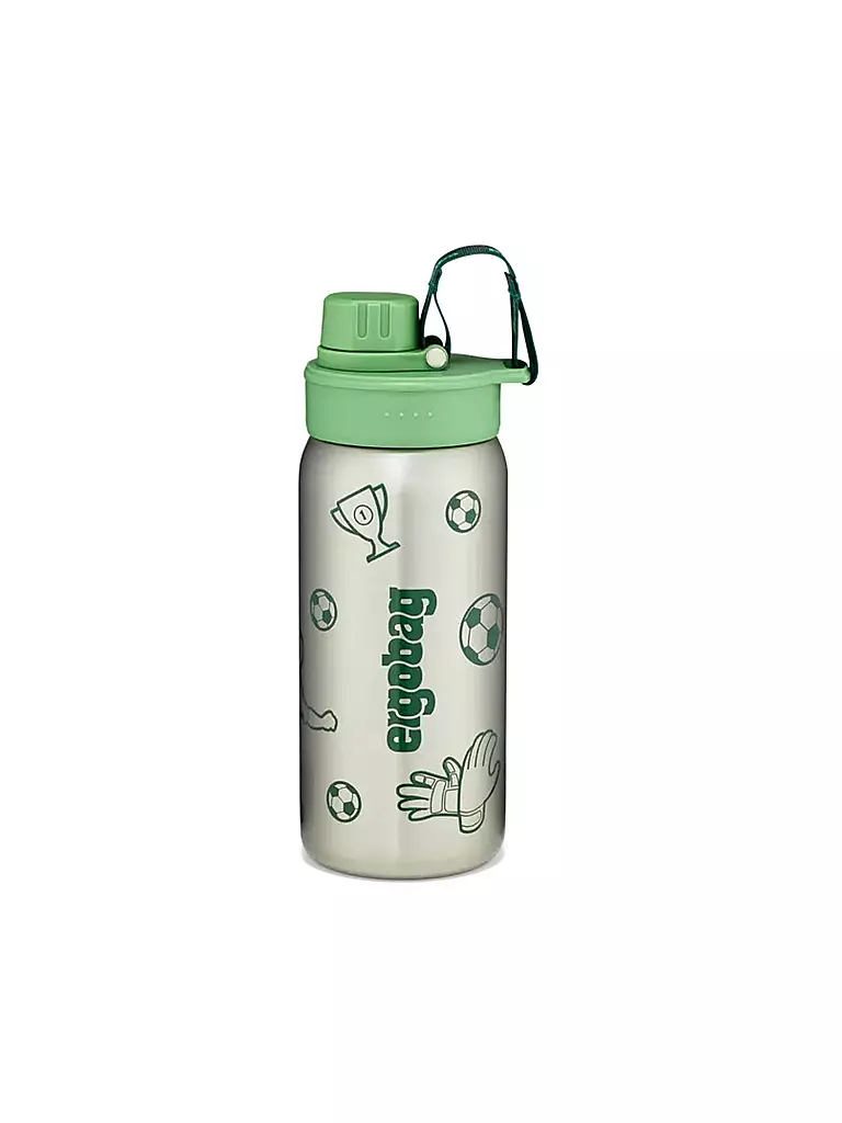 ERGOBAG | Borraccia in acciaio inox verde | Verde