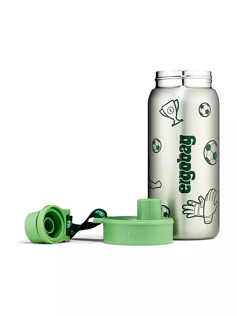ERGOBAG | Borraccia in acciaio inox verde | Verde
