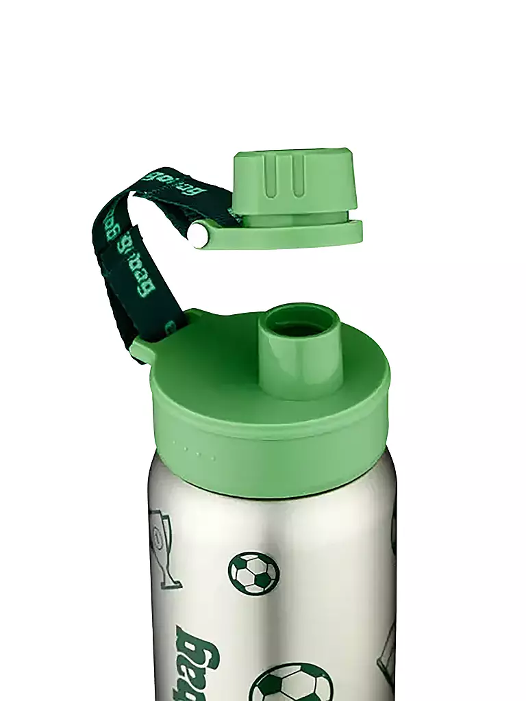 ERGOBAG | Borraccia in acciaio inox verde | Verde