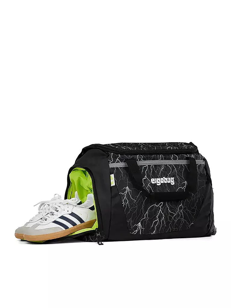 ERGOBAG | Borsa sportiva Super ReflektBär | Nero