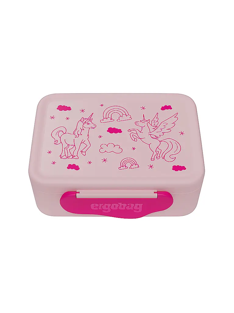 ERGOBAG | Brotdose in plastica Unicorno | Bianco