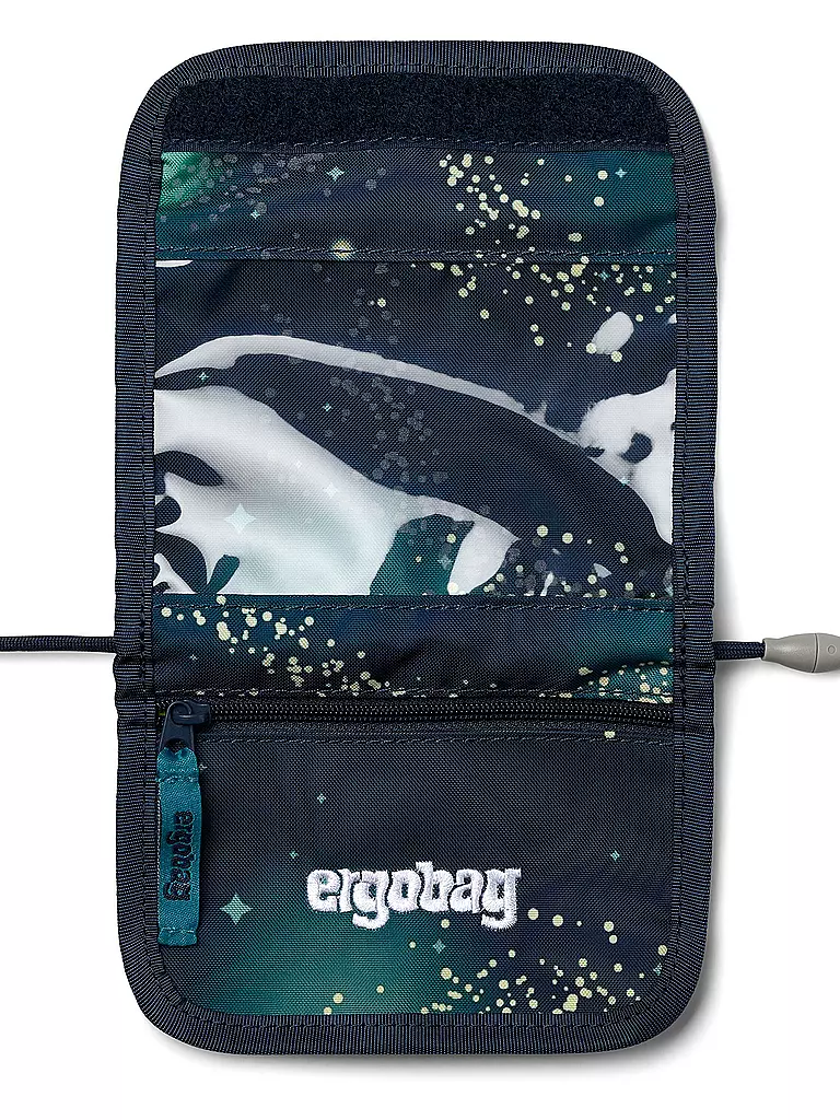 ERGOBAG | Brustbeutel RaumfahrBär | Blu scuro
