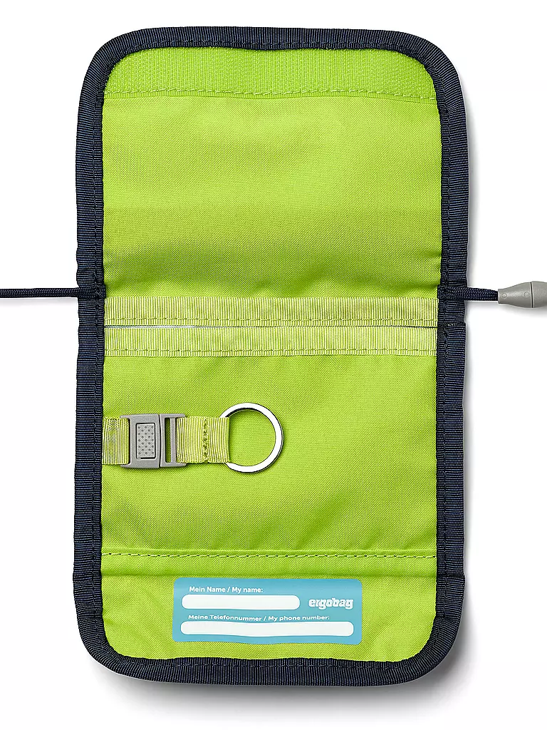 ERGOBAG | Brustbeutel RaumfahrBär | Blu scuro