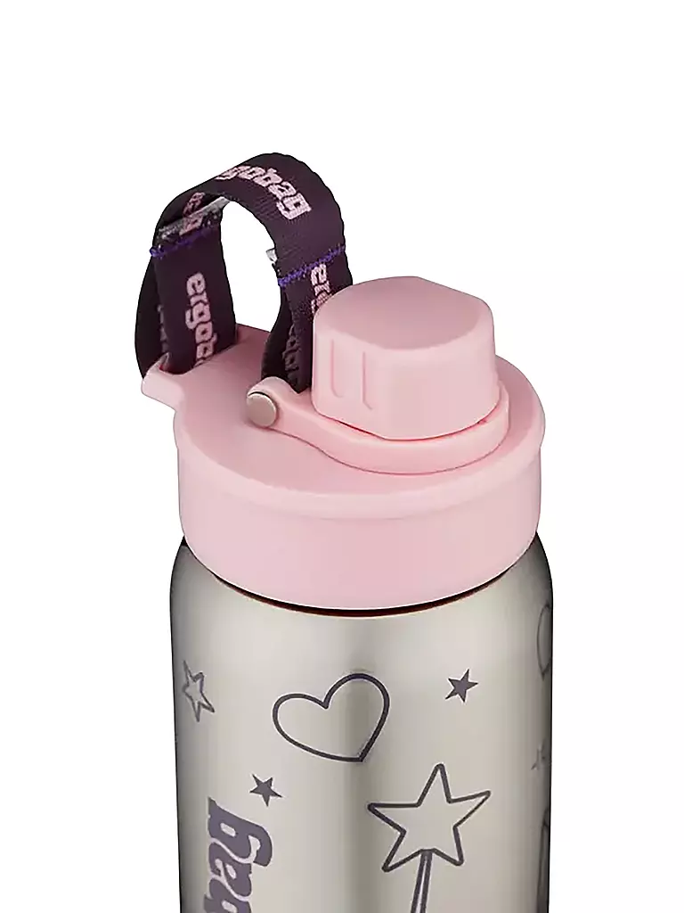 ERGOBAG | Edelstahl Trinkflasche Rosa | Rosa