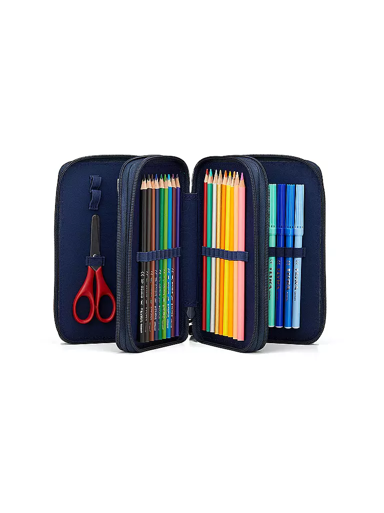 ERGOBAG | Federpenal - Maximäppchen KoBärnikus | Blu scuro