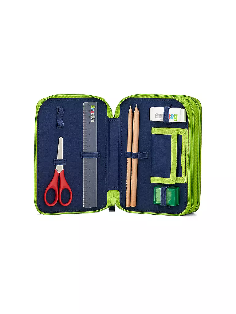 ERGOBAG | Federpenal - Maximäppchen SpitzenreitBär | Blu scuro