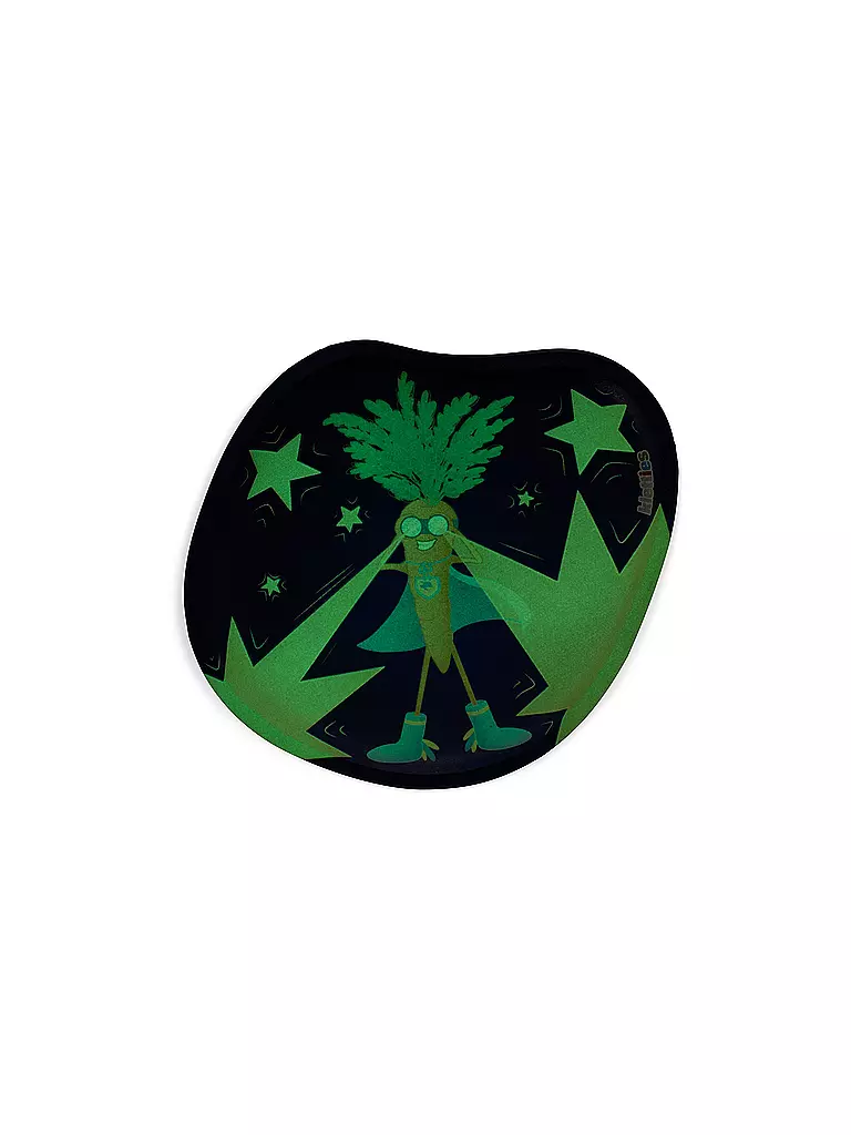 ERGOBAG | Klettie Supereroe fosforescente | Multicolore