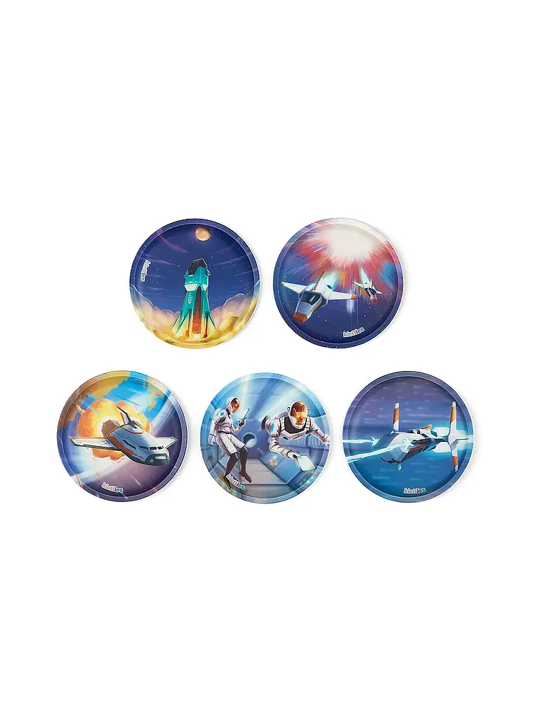 ERGOBAG | Kletties - Set da 5 pezzi Battaglia Stellare | Multicolore