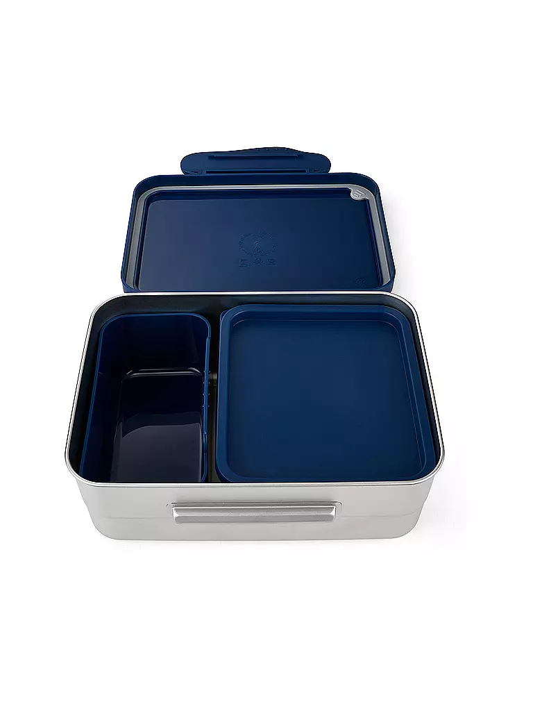 ERGOBAG | Lunchbox in acciaio inox blu | Blu scuro