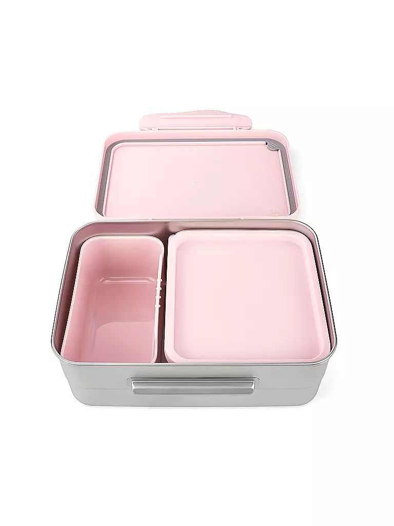 ERGOBAG | Lunchbox in acciaio inox rosa | 