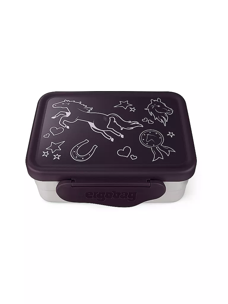 ERGOBAG | Lunchbox in acciaio inox viola | Bacca