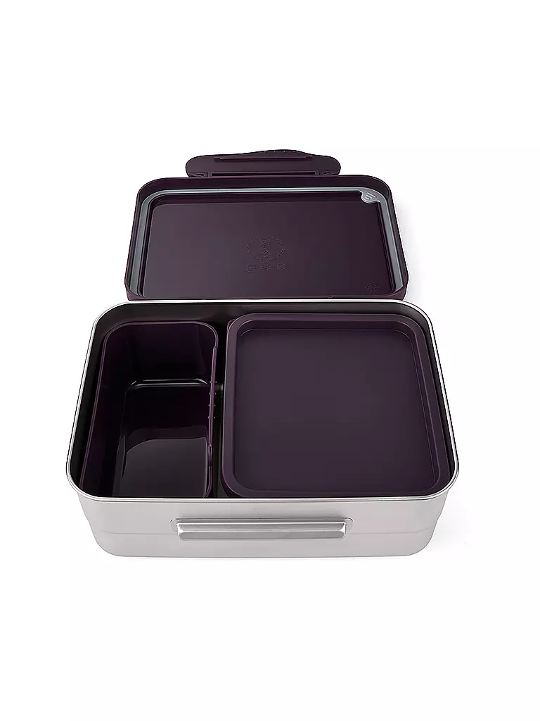 ERGOBAG | Lunchbox in acciaio inox viola |