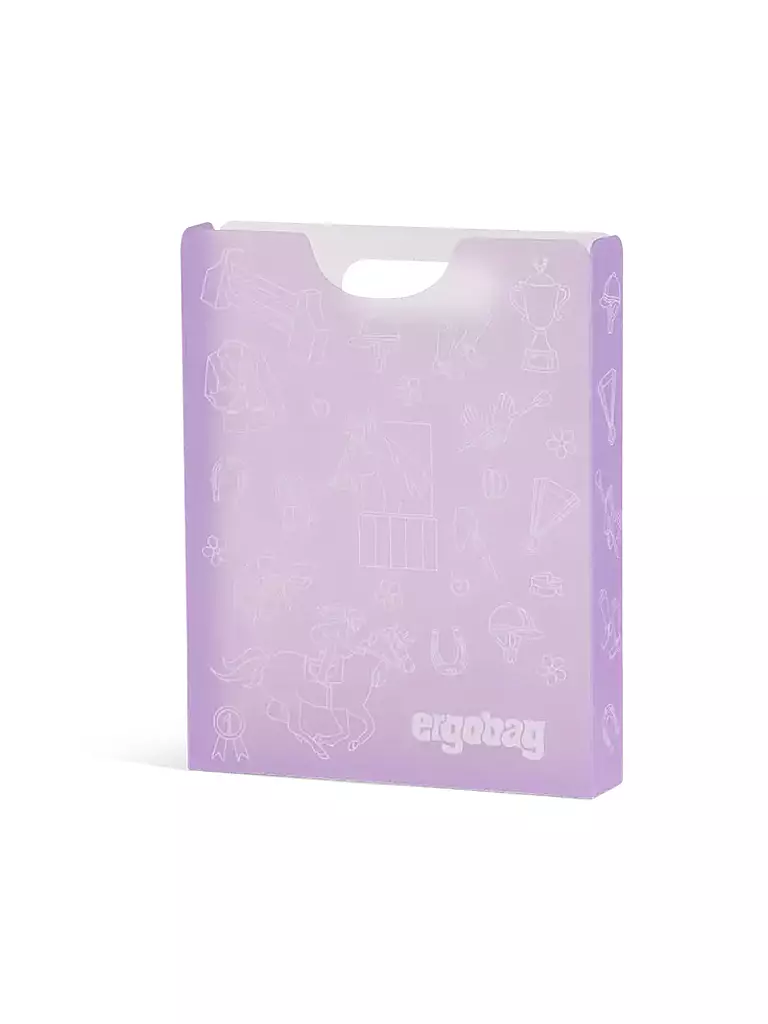 ERGOBAG | Porta quaderni Cavalli | Lilla