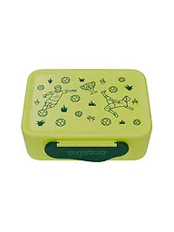 ERGOBAG | Portamerenda in plastica con cavalli | Verde chiaro