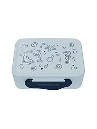 ERGOBAG | Portamerenda in plastica con cavalli | Bianco