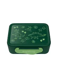ERGOBAG | Portamerenda in plastica con cavalli | Verde scuro