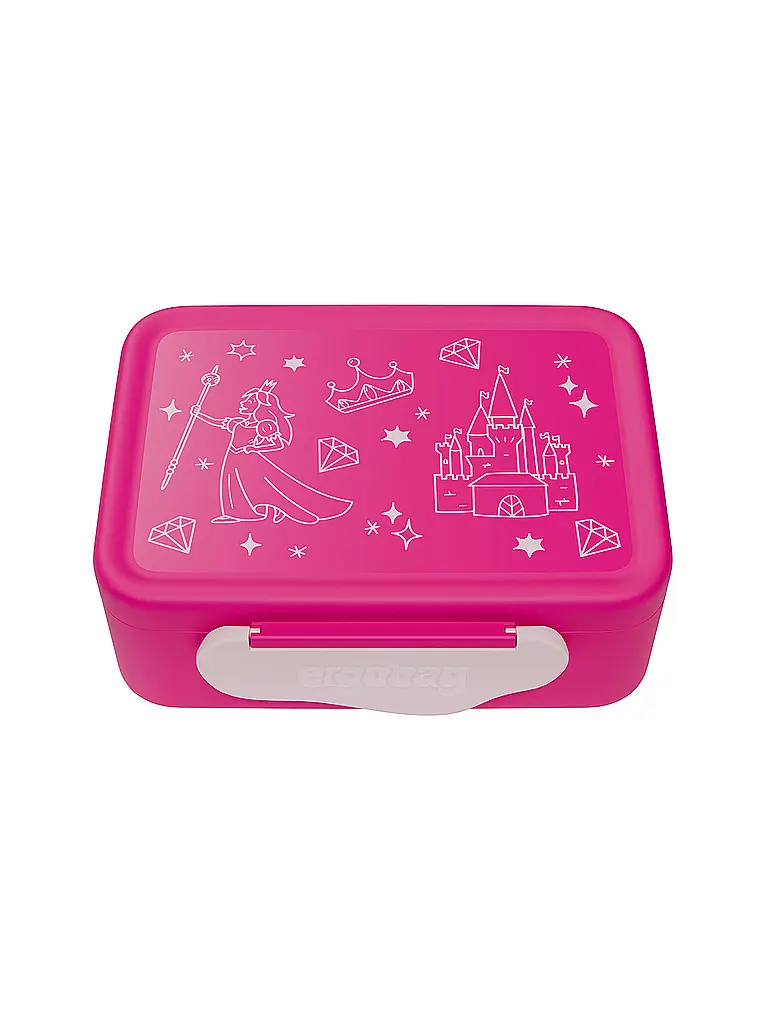 ERGOBAG | Portamerenda in plastica Regina | Fucsia