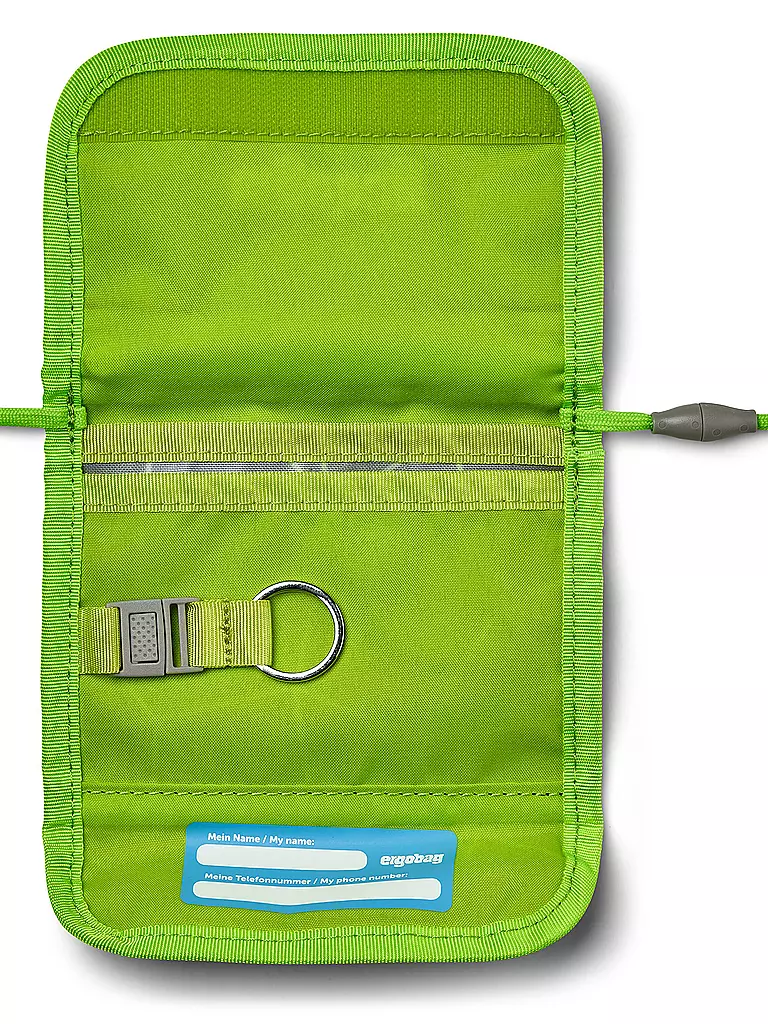 ERGOBAG | Portamonete da collo - Cy Bär Race | Nero