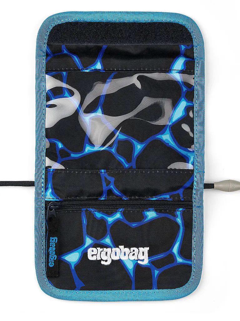 ERGOBAG | Portamonete da collo Bärassic Garden | Nero