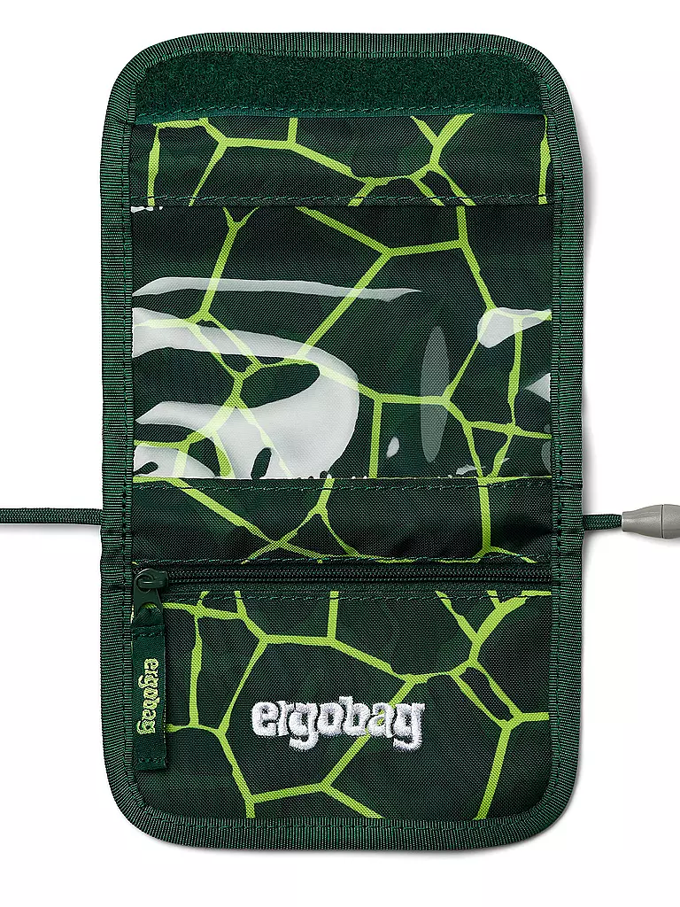 ERGOBAG | Portamonete da collo Bärrex | Verde scuro