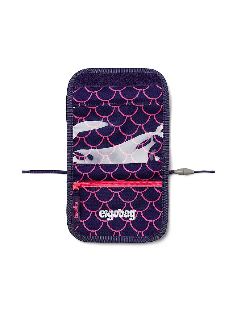 ERGOBAG | Portamonete da collo PerlentauchBär | Blu scuro