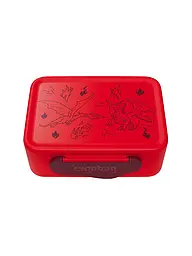 ERGOBAG | Portamerenda in plastica con cavalli | Rosso