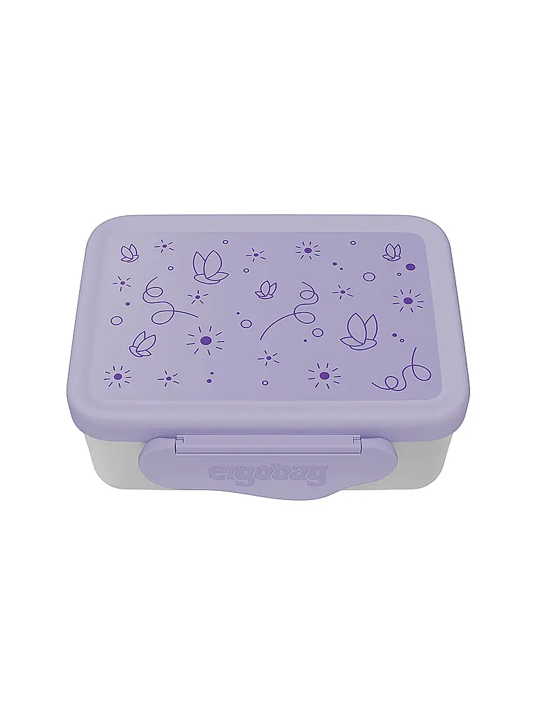 ERGOBAG | Portapranzo in acciaio inox con farfalla | Lilla