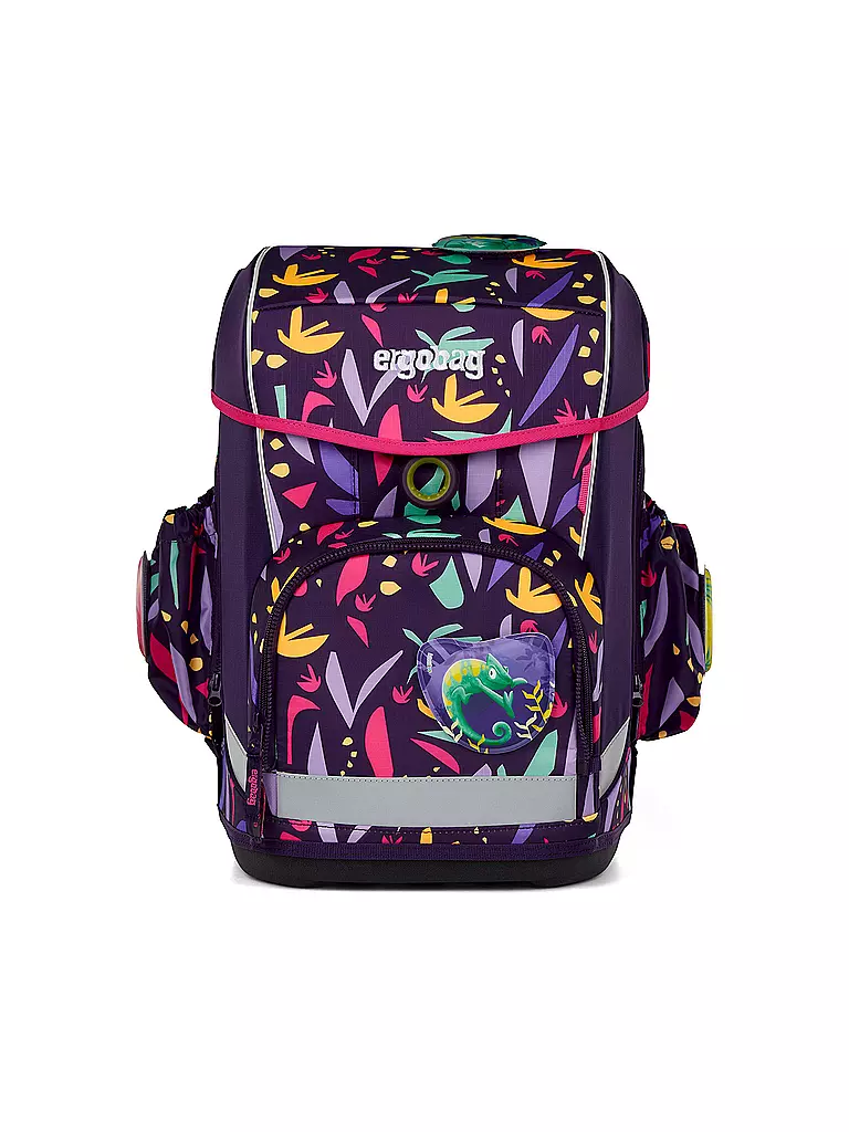 ERGOBAG | Schultasche Set 5tlg CUBO LIGHT AmBärzonas  | Lilla