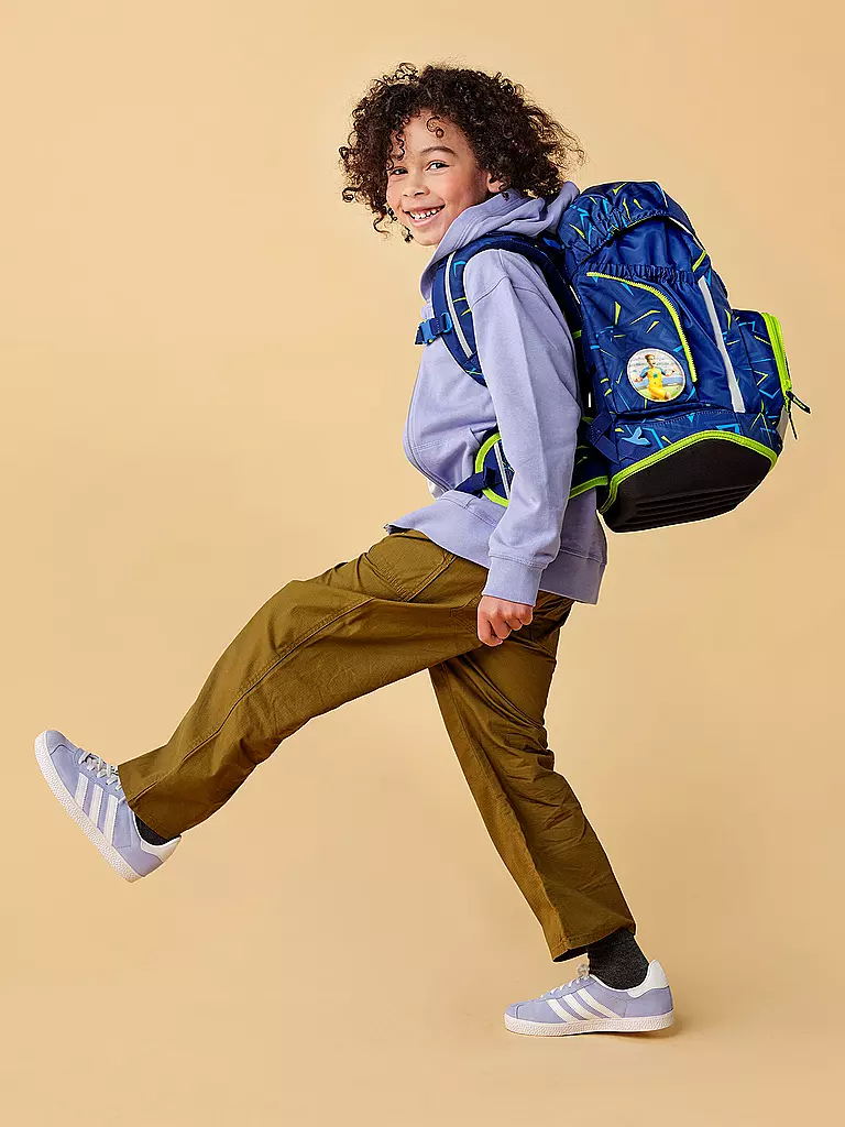 ERGOBAG | Schultasche Set 6tlg Pack Spitzenreitbär | Blu scuro