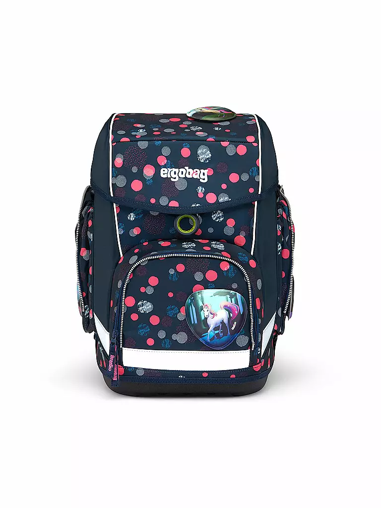 ERGOBAG | Schultaschen Set 5tlg Cubo - hantBärsiewelt | Nero