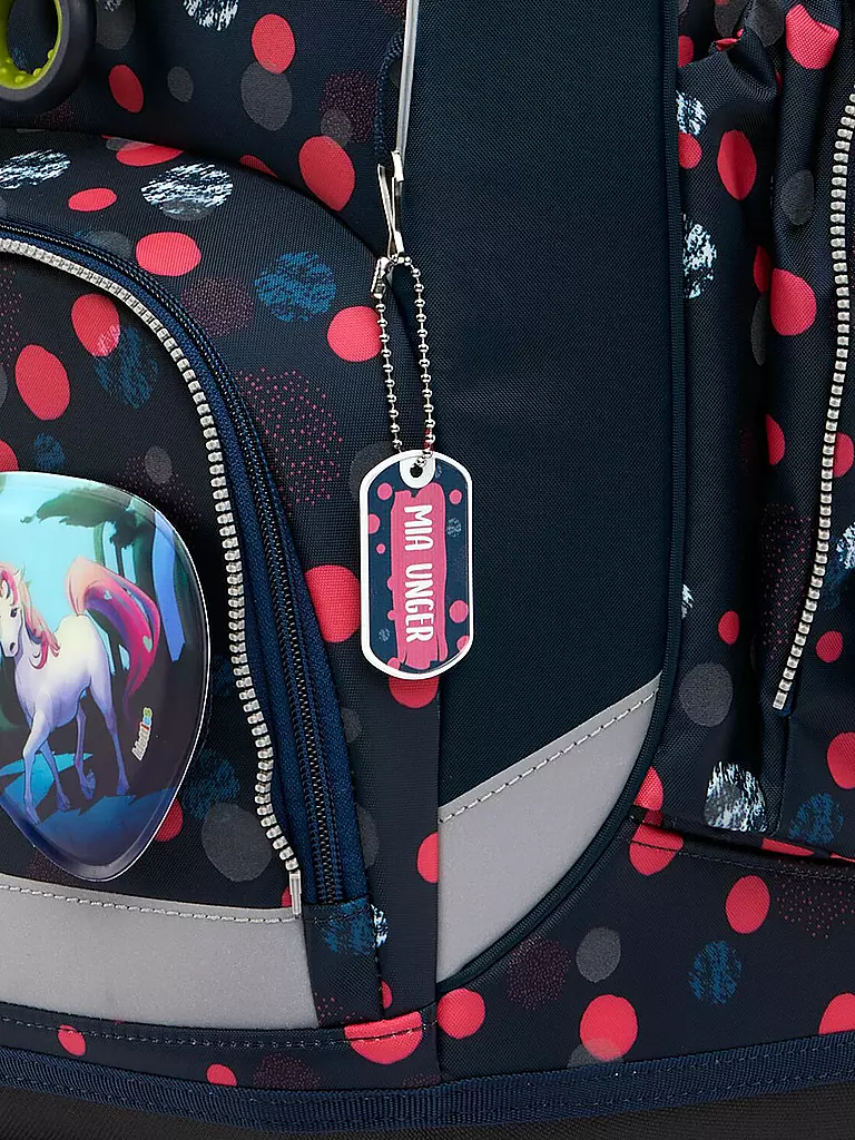 ERGOBAG | Schultaschen Set 5tlg Cubo - hantBärsiewelt | Nero