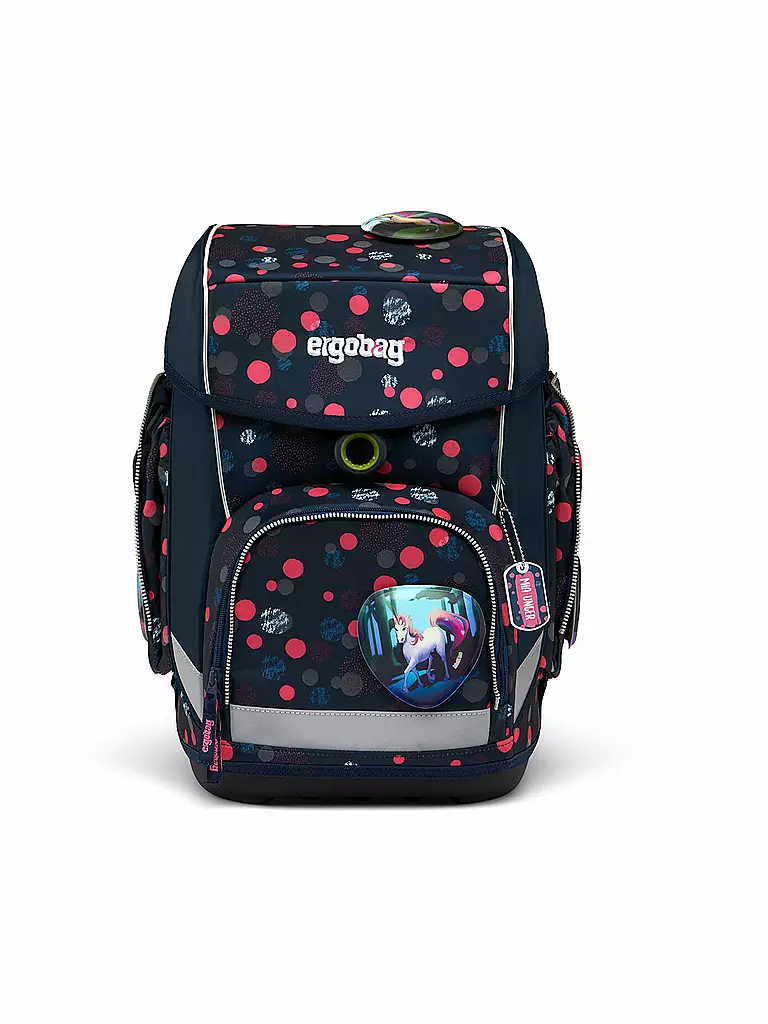 ERGOBAG | Schultaschen Set 5tlg Cubo - hantBärsiewelt | Nero