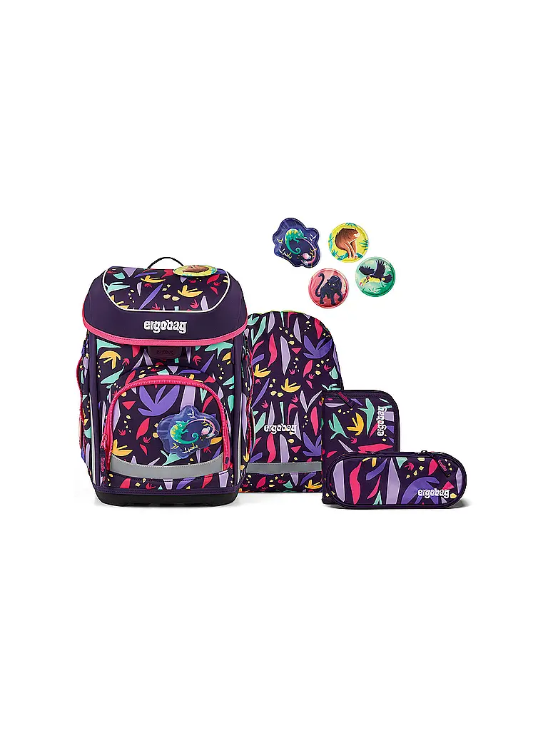 ERGOBAG | Schultaschen Set 5tlg CUBO AmBärzonas 2026 | Bacca