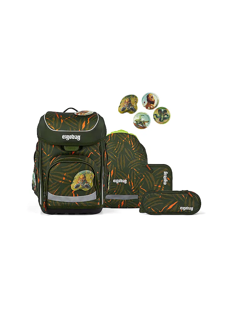ERGOBAG | Schultaschen Set 5tlg CUBO | Nero
