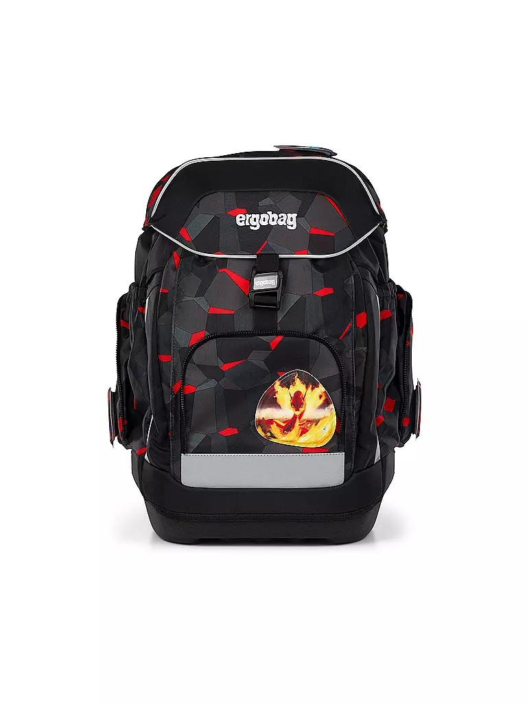 ERGOBAG | Schultaschen Set 6tlg MAXI TaekBärdo | Nero