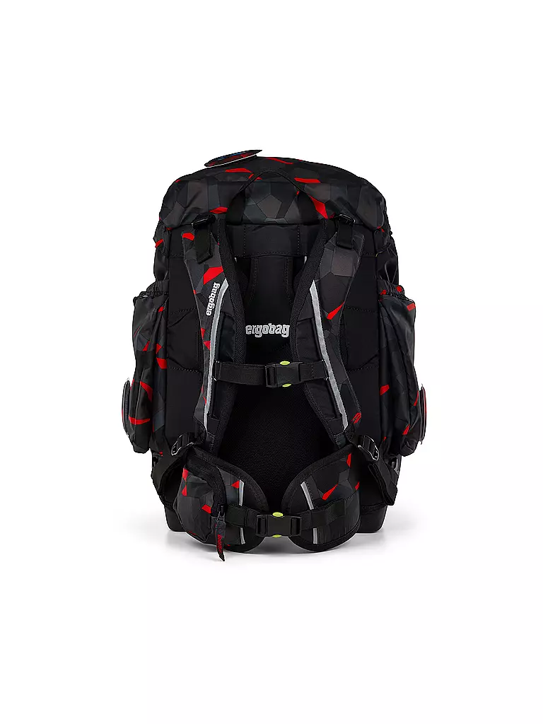 ERGOBAG | Schultaschen Set 6tlg MAXI TaekBärdo | Nero
